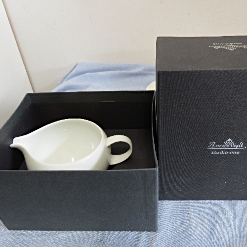 New in Box ROSENTHAL MAGIC FLUTE Sarastro White Creamer Bjorn Winblad